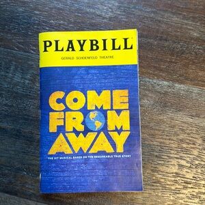 Playbill Come From Away
